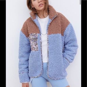 NWOT FOR LOVE AND LEMONS FLEECE JACKET
